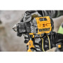 Дриль-шурупокрут DeWALT, безщітковий, XR Li-ion PowerStack 18 В, 1.7 А/год, 90 Нм, 0-650 / 0-2000 об/хв, патрон 13 мм швидкозатискний, кількість швидкостей - 2, вага 1.28 кг, 1 акумулятор, зарядний пристрій, валіза T