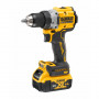 Дриль-шурупокрут DeWALT, безщітковий, XR Li-ion 18 В, 5 А/год, 90 Нм, 0-650 / 0-2000 об/хв, патрон 13 мм швидкозатискний, кількість швидкостей - 2, вага 1.28 кг, 2 акумулятори, зарядний пристрій, валіза TSTAK