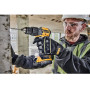 Дриль-шурупокрут DeWALT, безщітковий ударний, XR Li-ion PowerStack 18 В, 1.7 А/год, 90 Нм, 0-650/0-2000 об/хв, 0-11050/0-34000 уд/хв., патрон 13 мм швидкозатискний, кількість швидкостей - 2, вага 1.34 кг, 2 акумулято