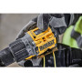 Дриль-шурупокрут DeWALT, безщітковий ударний, XR Li-ion PowerStack 18 В, 1.7 А/год, 90 Нм, 0-650/0-2000 об/хв, 0-11050/0-34000 уд/хв., патрон 13 мм швидкозатискний, кількість швидкостей - 2, вага 1.34 кг, 2 акумулято