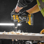 Дриль-шурупокрут DeWALT, безщітковий ударний, XR Li-ion PowerStack 18 В, 5 А/год, 90 Нм, 0-650 / 0-2000 об / хв, 0-11050 / 0-34000 уд/хв., патрон 13 мм швидкозатискний, кількість швидкостей - 2, вага 1.34 кг, 2 акуму