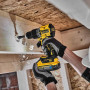Дриль-шурупокрут DeWALT, безщітковий ударний, XR Li-ion PowerStack 18 В, 5 А/год, 90 Нм, 0-650 / 0-2000 об / хв, 0-11050 / 0-34000 уд/хв., патрон 13 мм швидкозатискний, кількість швидкостей - 2, вага 1.34 кг, 2 акуму