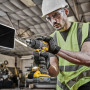 Дриль-шурупокрут DeWALT, безщітковий ударний, XR Li-ion PowerStack 18 В, 5 А/год, 90 Нм, 0-650 / 0-2000 об / хв, 0-11050 / 0-34000 уд/хв., патрон 13 мм швидкозатискний, кількість швидкостей - 2, вага 1.34 кг, 2 акуму