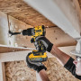 Дриль-шурупокрут DeWALT, безщітковий ударний, XR Li-ion PowerStack 18 В, 5 А/год, 90 Нм, 0-650 / 0-2000 об/хв, 0-11050 / 0-34000 уд/хв., патрон 13 мм швидкозатискний, кількість швидкостей - 2, вага 1.34 кг, 2 акумуля
