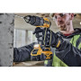 Дриль-шурупокрут DeWALT, безщітковий ударний, XR Li-ion 18 В, 5 А/год, 90 Нм, 0-650 / 0-2000 об/хв, 0-11050 / 0-34000 уд/хв., патрон 13 мм швидкозатискний, кількість швидкостей - 2, вага 1.34 кг, 2 акумулятори, заряд
