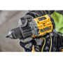 Дриль-шурупокрут DeWALT, безщітковий ударний, XR Li-ion 18 В, 5 А/год, 90 Нм, 0-650 / 0-2000 об/хв, 0-11050 / 0-34000 уд/хв., патрон 13 мм швидкозатискний, кількість швидкостей - 2, вага 1.34 кг, 2 акумулятори, заряд