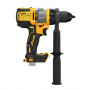 Дриль-шурупокрут DeWALT, безщітковий, ударний, 18 В XR Li-ion,126 Нм, 500 / 1500 / 2250 об/хв, 8500 / 25500 / 38250 уд/хв., патрон 13 мм швидкозатискний, кількість швидкостей - 3, вага 1.61 кг, без акумулятора і заря