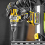Дриль-шурупокрут DeWALT, безщітковий, ударний, 18 В XR Li-ion,126 Нм, 500 / 1500 / 2250 об/хв, 8500 / 25500 / 38250 уд/хв., патрон 13 мм швидкозатискний, кількість швидкостей - 3, вага 1.61 кг, без акумулятора і заря