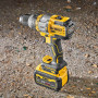 Дриль-шурупокрут DeWALT, безщітковий, ударний, 18 В XR Li-ion 6 А/год, 126 Нм, 0-500 / 1500 / 2250 об/хв, 0-8500 / 25500 / 38250 уд/хв, патрон 13 мм швидкозатискний, кількість швидкостей - 3, вага 1.61 кг, 1 акумулят
