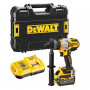 Дриль-шурупокрут DeWALT, безщітковий, ударний, 18 В XR Li-ion 9 А/год, 126 Нм, 0-500 / 1500 / 2250 об/хв, 0-8500 / 25500 / 38250 уд/хв., патрон 13 мм швидкозатискний, кількість швидкостей - 3, вага 1.61 кг, 1 акумуля