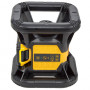 Рівень лазерний ротаційний DeWALT, 18 В XR Li-ion, червоний промінь, вага 4.5 кг, 1 акумулятор 2 А/год, ЗП, валіза