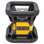 Рівень лазерний ротаційний DeWALT, 18 В XR Li-ion, зелений промінь, вага 4.5 кг, 1 акумулятор 2 А/год, ЗП, валіза