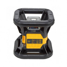 Рівень лазерний ротаційний DeWALT, 18В XR Li-ion, червоний промінь, вага 4.5 кг, 1 акумулятор 2 А/год, ЗП, валіза