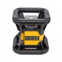 Рівень лазерний ротаційний DeWALT, 18В XR Li-ion, червоний промінь, вага 4.5 кг, 1 акумулятор 2 А/год, ЗП, валіза