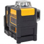 Рівень лазерний лінійний DeWALT, 10.8 / 12 В XR Li-ion, червоний промінь, вага 0.44 кг, 1 акумулятор 2 А/год, зарядний пристрій, валіза