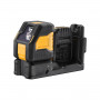 Рівень лазерний лінійний DeWALT, 10.8 / 12 / 18 В XR Li-Ion, зелений промінь, 2 промені, вага комплекту 4.4 кг, 1 акумулятор 18 В XR Li-ion 2 А/год, ЗП, лазерна мішень, кронштейн для настінного монтажу, TSTAK