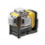 Рівень лазерний лінійний DeWALT, 10.8 / 12 В XR Li-ion, зелений промінь, вага 0.44 кг, 1 акумулятор 2 А/год, ЗП, валіза