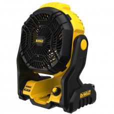 Повітродувка-вентилятор акумуляторний DeWALT, 18 В XR Li-ion, продуктивність 1680 м.куб/год, плавне регулювання обертів до 3000 об/хв, діаметр крильчатки 178 мм, вага 2.7 кг, без акумуляторів і зарядного пристрою