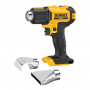 Пістолет гарячого повітря акумуляторний DeWALT, 18 В, температура 290-530 °C, вага 0.5 кг, без акумулятора та ЗП