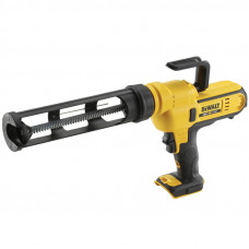Пістолет акумуляторний для герметиків DeWALT, 18 В XR Li-ion, контейнер 300 мл, вага 1.8 кг, без акумуляторів та ЗП