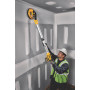 Шліфмашина ексцентрикова акумуляторна безщіткова DeWALT, 18 В XR Li-ion, 225 мм, 700-1200 об/хв, вага 3.9 кг