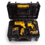 Шурупокрут акумуляторний DeWALT, 18 В XR Li-ion, безщітковий, 30/5 Нм, 4400 об/хв, валіза, вага (з акум. 2 А/год - з акум. 5 А/год) 1.48 / 1.8 кг