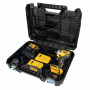 Шурупокрут ударний акумуляторний DeWALT, 18 В XR Li-ion, безщітковий, 190 Нм, 2800 об/хв, валіза, вага 0.96 кг