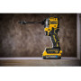 Шурупокрут ударний акумуляторний DeWALT, безщітковий, XR Li-ion 18 В PowerStack, 1.7 А/год, 206 Нм, 3250 об/хв, 3800 уд/хв, розмір тримача насадок 6.35 мм (1/4), кількість швидкостей - 3, вага 0.95 кг, 1 акумулятор,