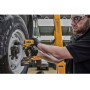 Гайковерт ударний DeWALT, безщітковий, XR Li-ion 18 В, 812 Нм, 2000 об/хв, 3250 уд/хв, розмір тримача насадок 1/2 зі стопорним кільцем, кількість швидкостей - 3+1 режим, вага 1.67 кг, без акумуляторів, зарядного прис