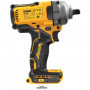 Гайковерт ударний DeWALT, безщітковий, XR Li-ion 18 В, 812 Нм, 2000 об/хв, 3250 уд/хв, розмір тримача насадок 1/2 зі шплінтом, кількість швидкостей - 3+1 режим, вага 1.67 кг, без акумуляторів, зарядного пристрою та в