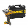 Гайковерт ударний DeWALT, безщітковий, XR Li-ion 18 В, 812 Нм, 2000 об/хв, 3250 уд/хв, розмір тримача насадок 1/2 зі шплінтом, кількість швидкостей - 3+1 режим, вага 1.67 кг, без акумуляторів, зарядного пристрою, вал