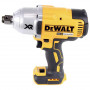 Гайковерт ударний DeWALT, безщітковий, XR Li-ion 18 В, 950 Нм, 400 / 1200 / 1900 об/хв, 2400 уд/хв, розмір тримача насадок 3/4, кількість швидкостей - 3, вага 2.6 кг, без акумулятора і зарядного пристрою, валіза