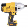 Гайковерт ударний DeWALT, безщітковий, XR Li-ion 18 В, 950 Нм, 400 / 1200 / 1900 об/хв, 2400 уд/хв, розмір тримача насадок 3/4, кількість швидкостей - 3, вага 2.6 кг, без акумулятора і зарядного пристрою, валіза