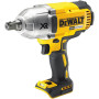 Гайковерт ударний DeWALT, безщітковий, XR Li-ion 18 В, 950 Нм, 400 / 1200 / 1900 об/хв, 2400 уд/хв, розмір тримача насадок 1/2, кількість швидкостей - 3, вага 2.6 кг, без акумулятора і зарядного пристрою та валізи