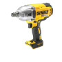 Гайковерт ударний DeWALT, безщітковий, XR Li-ion 18 В, 950 Нм, 400 / 1200 / 1900 об/хв, 2400 уд/хв, розмір тримача насадок 1/2, кількість швидкостей - 3, вага 2.6 кг, без акумулятора і зарядного пристрою та валізи