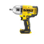 Гайковерт ударний DeWALT, безщітковий, XR Li-ion 18 В, 950 Нм, 400 / 1200 / 1900 об/хв, 2400 уд/хв, розмір тримача насадок 1/2, кількість швидкостей - 3, вага 2.6 кг, без акумулятора і зарядного пристрою та валізи