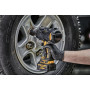 Гайковерт ударний DeWALT, безщітковий, XR Li-ion 18 В, 5 А/год, GFN блок, 1396 Нм, 2300 об/хв, 2200 уд/хв, розмір тримача насадок 1/2 зі стопорним кільцем, кількість швидкостей - 3+1 режим, вага 2.9 кг, 2 акумулятори