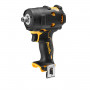 Гайковерт ударний DeWALT, безщітковий, XR Li-ion 12 В, 338 Нм, 5 А/год, 2850 об/хв, 3250 уд/хв, розмір тримача насадок 1/2, кількість швидкостей - 1, вага 1 кг, 1 акумулятор, зарядний пристрій, гумовий чохол корпусу,