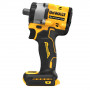 Гайковерт ударний DeWALT, безщітковий, XR Li-ion 18 В, 406 Нм, 2500 об/хв, 3550 уд/хв, розмір тримача насадок 1/2 зі шплінтом, кількість швидкостей - 2+2 режими, вага 1.1 кг, без акумуляторів, зарядного пристрою, вал