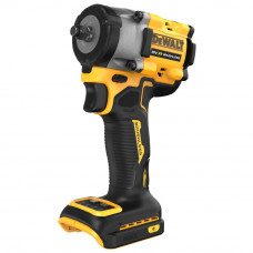 Гайковерт ударний DeWALT, безщітковий, XR Li-ion 18 В, 406 Нм, 2500 об/хв, 3550 уд/хв, розмір тримача насадок 3/8 зі зі стопорним кільцем, кількість швидкостей - 2+2 режими, вага 1.1 кг, без акумуляторів, зарядного п