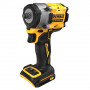 Гайковерт ударний DeWALT, безщітковий, XR Li-ion 18 В, 406 Нм, 2500 об/хв, 3550 уд/хв, розмір тримача насадок 3/8 зі зі стопорним кільцем, кількість швидкостей - 2+2 режими, вага 1.1 кг, без акумуляторів, зарядного п
