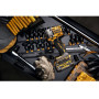 Гайковерт ударний DeWALT, безщітковий, XR Li-ion 18 В серії «G» (Glass Filled Nylon), 406 Нм, 5 А/год, 2500 об/хв, 3550 уд/хв, розмір тримача насадок 3/8 зі зі стопорним кільцем, кількість швидкостей - 2+2 режими, ва