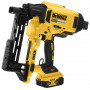 Степлер скобозабивний акумуляторний DeWALT, 18 В XR Li-ion, безщітковий, діаметр / довжина скоби 4 / 50 мм, вага 4.2 кг, 2 акумулятори 18 В XR Li-ion 5 А/год, зарядний пристрій, валіза
