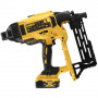 Степлер скобозабивний акумуляторний DeWALT, 18 В XR Li-ion, безщітковий, діаметр / довжина скоби 4 / 50 мм, вага 4.2 кг, 2 акумулятори 18 В XR Li-ion 5 А/год, зарядний пристрій, валіза