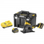 Штроборіз акумуляторний DeWALT, 54 В XR FLEXVOLT Li-ion, безщітковий, діаметр диска 125 х 22.23 мм, 2 акумулятори 6 А/год, зарядний пристрій, валіза системи TSTAK