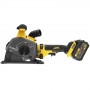 Штроборіз акумуляторний DeWALT, 54 В XR FLEXVOLT Li-ion, безщітковий, діаметр диска 125 х 22.23 мм, 2 акумулятори 6 А/год, зарядний пристрій, валіза системи TSTAK