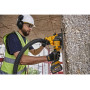 Штроборіз акумуляторний DeWALT, 54 В XR FLEXVOLT Li-ion, безщітковий, діаметр диска 125 х 22.23 мм, 2 акумулятори 6 А/год, зарядний пристрій, валіза системи TSTAK