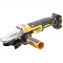 Шліфмашина кутова акумуляторна безщіткова DeWALT, 18 B XR Li-ion, d = 125 мм, 9000 об/хв, вага 1.8 кг, без акумулятору та зарядного пристрою
