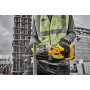 Шліфмашина кутова акумуляторна безщіткова DeWALT, 18 B XR Li-ion 5 А/год, d = 125 мм, 9000 об/хв, 2 акумулятори PowerStack 5 А/год, зарядний пристрій, TSTAK, вага 1.74 кг