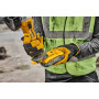 Шліфмашина кутова акумуляторна безщіткова DeWALT, 18 B XR Li-ion 5 А/год, d = 125 мм, 9000 об/хв, 2 акумулятори PowerStack 5 А/год, зарядний пристрій, TSTAK, вага 1.74 кг